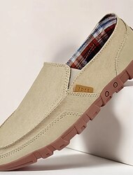 Herren-Slipper aus blauem Denim mit Gummisohle – bequemer Casual-Style für Outdoor-Aktivitäten