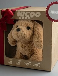 ロボット犬 私のリアルなロボット子犬 インタラクティブな子犬おもちゃ 歩いて吠えて尻尾を振る プラスチックペット犬 子供や大人向け リアルなロボット犬おもちゃ 本物の子犬のように行動するクリスマスギフト