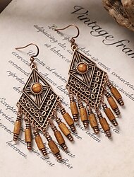 1 paar Oorbel For Dames Straat Afspraakje Strand Legering Vintagestijl