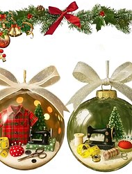 Kerstvakantie naaien sneeuwbol ornament sneeuwbol antieke naaimachine kerstversieringen retro naaimachine-thema vakantie gezellige vakantie wensen voor quilters, naaisters