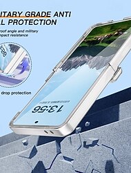 電話 ケース 用途 サムスンのギャラクシー Zフリップ7 バックカバー 耐衝撃 レトロ風 PC