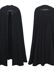 Retro / vintage Keskiaika Renessanssi Viitta Vampyyri Viikinki Kelttiläinen ritari Naamiaispuku Miesten Naisten Sukupuolineutraali Kelttiläinen Halloween Karnevaali Suoritus LARP Ren Faire Aikuiset