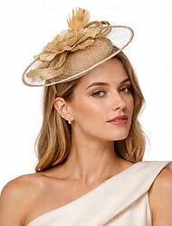 Derby Hoeden Tovenaar Vriendelijke vrouw Kostuum Dames Derby Paardenracefestival Volwassenen Hoed Zomer Lente