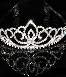 economico -Tiaras Headpiece in cristallo e strass
