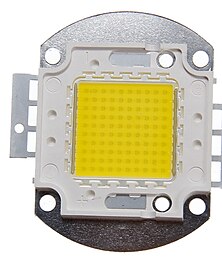 baratos -Zdm 1 pc diy 100 w 9000-10000lm naturalmente branco 4000-4500k luz integrada módulo de led (dc33-35v 2.8a) lâmpada de rua para a projeção de luz fio de ouro de soldagem de suporte de cobre