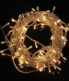 economico -ZDM® 10m Fili luminosi 100 LED LED Dip 1pc Bianco caldo Luce fredda Impermeabile Decorativo Decorazione di nozze di Natale 220-240 V / IP65