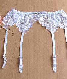 cheap -Lace / Polyester Fashion Wedding Garter With Lace Garters