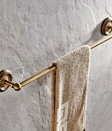 billiga -handduksstång antik mässing enkel badrumsstav ny design väggmonterad 60*7,5cm 1 st