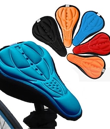 voordelige -Fietszadeldek / Kussen Ademend Comfort 3D-pad Siliconen Silicagel Wielrennen Racefiets Mountainbike Zwart Rood Blauw