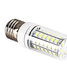 economico -5w e14 e27 g9 ha condotto la lampadina del cereale bi pin 56led 5730smd bianco freddo caldo 50w faretto equivalente alogeno per lampadario a risparmio energetico ac220-240v