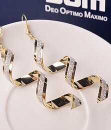 abordables -Boucle d'Oreille Pendantes Boucle d'oreille For Femme Mariage Cadeau du quotidien Alliage