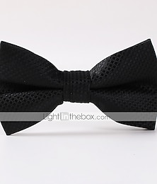 Недорогие -мужской галстук-бабочка для вечеринки/вечернего креатива черный 2024