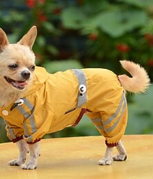 preiswerte -Hund Regenmantel Welpenkleidung Regenjacke Wasserdicht Winddicht Wasserdicht Outdoor Hundebekleidung for Buldogge Shiba Inu Mops Chihuahua Klein