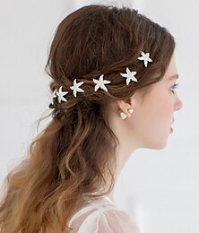 cheap -Alloy Flowers / Headwear / Hair Tool with Floral 1pc Wedding / Special Occasion / Casual Headpiece