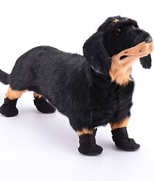 economico -Prodotti per cani Prodotti per gatti Prodotti per roditori Scarpe e stivali Traspirante Per animali domestici Misto cotone Nero