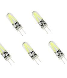 halpa -5kpl 1.5 W LED Bi-Pin lamput 150 lm G4 T 2 LED-helmet COB Koristeltu Lämmin valkoinen Kylmä valkoinen / 5 kpl / RoHs / CE