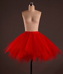voordelige -ballet rok draperen tutu jurk dames volwassenen kostuum training verlaagd polyester