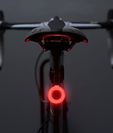 זול -LED פנסי אופניים פנס אחורי לאופניים אורות בטיחות רכיבת הרים אופנייים רכיבת אופניים עמיד במים מצבי מרובות סופר מואר נייד 10 lm ניתן לטעינה USB מחנאות / צעידות / טיולי מערות רכיבה על אופניים / ABS