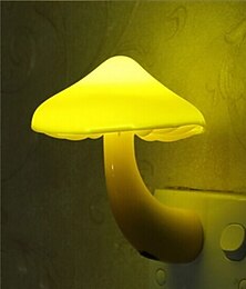 economico -Luce Notturna A Led Lampada Da Parete A Fungo Spina UE Us Spina Bianca Calda Sensore Di Controllo Della Luce Camera Da Letto Luce Decorazione Della Casa