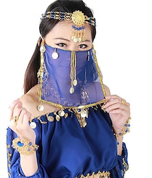 cheap -Belly Dance Veil Women's Performance Polyester Sequin Veil