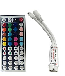 cheap -1pc RGB LED Light Strip Remote Controller 44 Keys IR Remote Controller Replacement for SMD 5050 3528 2835