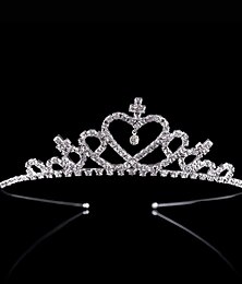 cheap -Crystal / Rhinestone / Alloy Crown Tiaras / Headbands / Headwear with Floral 1pc Wedding / Special Occasion / Party / Evening Headpiece