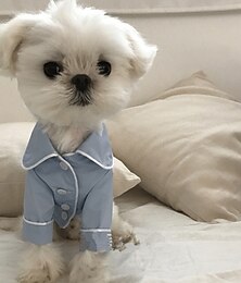 お買い得  -犬 パジャマ 子犬の服 カジュアル 普段着 冬 犬服