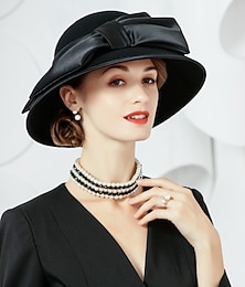 billige -Ull / Silke Kentucky Derby-hatt / Hatter med 1 Spesiell Leilighet / Fest / aften Hodeplagg
