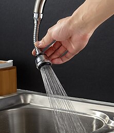 levne -příslušenství k vodovodním bateriím, otočný o 360° adaptér trysky pro kuchyňskou baterii příslušenství pro koupelnové baterie filtrační rozprašovače zařízení na úsporu vody z vodovodu