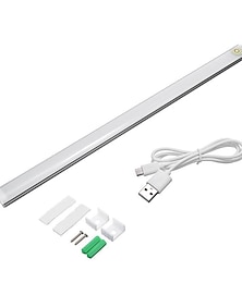 זול -zdm 1set 6w 21 לדים dimmable קל להתקן חיישן מגע USB הוביל ארון האורות חם לבן לבן קר ארון לבן מסדרון / מדרגות מטבח