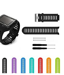 billiga -Klockarmband för Garmin Forerunner 910XT Silikon Ersättning Rem Andningsfunktion Sportband Armband