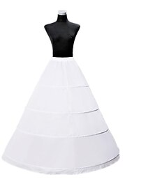 abordables -Mariage / Soirée / Fête Déshabillés Polyester Ras du Sol Jupons amincissants / Longue avec