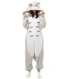 abordables -Carnaval Dessin animé Costume grenouillère Costume de Carnaval Dessin Animé Combinaison de Pyjamas Pyjamas Kigurumi Déguisement drôle Pour Adulte Hommes et Femmes Noël Carnaval Nouvel An Dessin animé