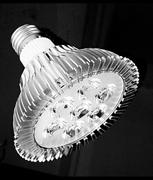 voordelige -zdm e26 / e27 7w 650-750lm par30 led spot 7 led kralen high power led wit / warm wit 85-265v hoog warmtegeleidingsvermogen aluminium
