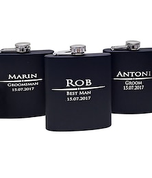 cheap -Personalized Stainless steel Barware & Flasks Her / Him / Bride Wedding Party / Festival