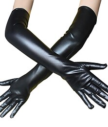 preiswerte -Zentai-Anzüge Handschuhe Catsuit Motorradmädchen Karnevalskostüm Ganzkörperanzug Damen Cosplay Sexy Kostüm Halloween Einfarbig Latex Kostüm für Halloween Maskerade Erwachsene
