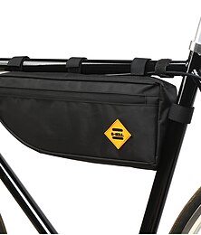お買い得  -B-SOUL 2 L 自転車用フレームバッグ 携帯用 耐久 自転車用バッグ オックスフォード 300Dポリエステル バイク用バッグ サイクリングバッグ サイクリング ロードバイク マウンテンバイク アウトドア