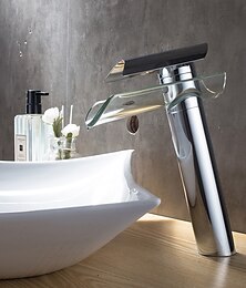 abordables -robinet de lavabo de salle de bain - robinets de bain à un trou et à une poignée