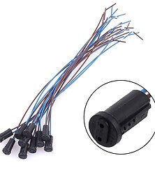 economico -10 pz / borsa g4 portalampada cavo presa cavo 20cm lampadine a led connettore accessorio per plafoniera g4 / lampada alogena