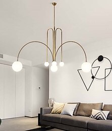 abordables -130 cm lustre design unique métal géométrique nouveauté industrielle finitions peintes artistique 110-120v 220-240v