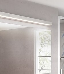 זול -60 ס"מ תאורת יהירות לד 14w תאורת קיר לחדר אמבטיה גופי עיצוב חדש מראה איפור אור קדמי אלומיניום מודרני קיר פמוטים בסגנון נורדי ip20