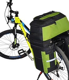 cheap -70 L Waterproof Bike Panniers Bag Rain Cover 3 In 1 Rain Waterproof Cycling Bike Bag 1680D Polyester Bicycle Bag Cycle Bag