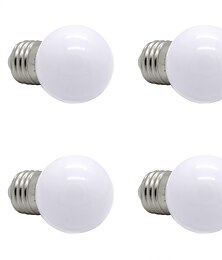 billige -4pcs 1 W LED Globe Bulbs 90-120 lm E26 / E27 G45 12 LED Beads SMD 2835 Decorative Warm White Natural White White 220-240 V