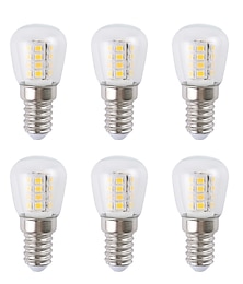 رخيصةأون -6 قطعة 3 واط LED الذرة غلوب مصابيح كهربائية 300LM E14 26LED SMD 2835 دافئ أبيض المناظر الطبيعية 30 واط لمبة هالوجين استبدال 220-240 فولت