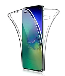 voordelige -telefoon hoesje Voor Samsung Galaxy S24 S23 S22 S21 S20 Ultra Plus FE A54 A34 A14 A72 S10 Note 20 Ultra S9 A73 A53 A32 Volledig hoesje Kristalhelder Doorzichtig Transparant Ultradun Transparant TPU