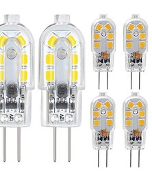 preiswerte -LED Stiftsockel G4, zdm 6 pack g4 2,5 watt led lampe 2835 led bi-pin g4 basis 20 watt halogenlampe ersatz warmweiß / kaltweiß dc12v