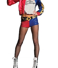abordables -Superhéros Clown Burlesque Harley Quinn Costume de cosplay Cosplay de Film for Femmes Journée des enfants