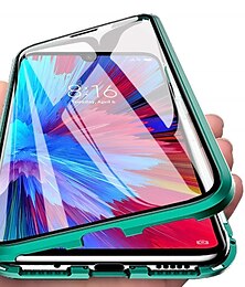 Χαμηλού Κόστους -τηλέφωνο tok Για Huawei P40 Pro P30 Pro P20 Pro Huawei Mate 20 pro Θήκη μαγνητικής προσρόφησης Διπλής όψης Καμπύλη οθόνη Αντίσταση πτώσης τεσσάρων γωνιών Διάφανη Μονόχρωμο Ψημένο γυαλί Μεταλλικό
