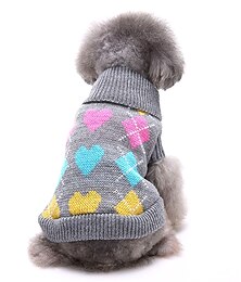 お買い得  -犬用 セーター 子犬の服 ジャンパー カジュアル 普段着 冬 犬服 for コーギー ビーグル 柴犬 パグ プードル