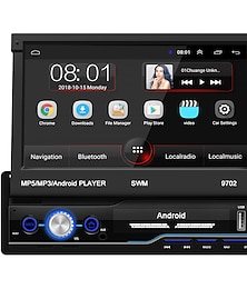 Χαμηλού Κόστους -9702 1 Din Android 10.1 Αυτοκίνητο MP5 Player Αυτοκίνητο MP4 Player Οθόνη Αφής GPS Ενσωματωμένο Bluetooth για Universal